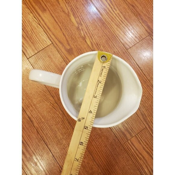 Gibson John Deere tractor model B‎ 8” Pitcher Ceramic White Green Tractor EUC - Picture 10 of 11